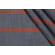 Relaxed Stripe Woven Polyester Outdoor Fabric in Terracotta 