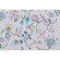Belle Maison Winifred Printed Cotton Drapery Fabric in Ice 