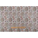 Belle Maison Juliana Printed Cotton Drapery Fabric in Paprika 