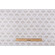 Sample of Belle Maison Nell Printed Cotton Drapery Fabric in Natural 