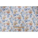 Belle Maison Celeste Printed Cotton Drapery Fabric in Provence 