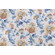 Belle Maison Celeste Printed Cotton Drapery Fabric in Provence 