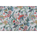Belle Maison Eliza Printed Cotton Drapery Fabric in Coral 
