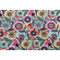 PK Lifestyles Fiesta Floral Printed Polyester Outdoor Fabric in Desert Flower