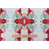 Hamilton Greta Printed Cotton Drapery Fabric in Raspberry 
