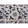 Sophia Printed Polyester Outdoor Fabric in Graphite 