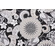 Sophia Printed Polyester Outdoor Fabric in Graphite 
