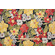 Richloom Clemens Printed Polyester Outdoor Fabric in Noir 