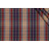 Scalamandre Plaid Woven Cotton Decorator Fabric in Jewel 