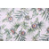 Stof Fabrics Passiflora Printed Cotton Drapery Fabric in Vert
