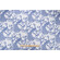 Lino Textiles Trocadero Printed Linen Drapery Fabric in Raul Blue on Ivory Grace