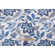 French General Delphine Printed Drapery Fabric in Indigo for Fabricut