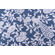 Magnolia Home Birdsong Printed Cotton Drapery Fabric in Navy