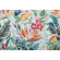 Mill Creek Flowers Of Paradise-Opulence Printed Cotton Drapery Fabric in Punch