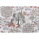 Mill Creek Enchanted Forest-Opulence Printed Cotton Drapery Fabric in Eucalyptus