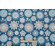 Trista Printed Polyester Outdoor Fabric in Blue