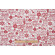 Holiday Cheer Printed Cotton Drapery Fabric in Red