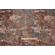 Warwick Lancelot Printed Linen Drapery Fabric in Multi Antique