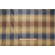 Scalamandre Tre Plaid Silk Decorator Fabric in Navy/Taupe