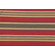 1 Yard Birdie Stripe Woven Decorator Fabric in Jewel