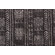 Genevieve Gorder Mali Mud Cloth Printed Polyester Outdoor Fabric in Ebony