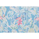 Covington Pretty In Pink Printed & Embroidered Polyester Drapery Fabric in 753-Cotton Candy