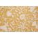 Scalamandre Crewel Embroidered Jute Drapery Fabric in Saffron