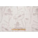 Thom Felicia Poppyfield Printed Linen Drapery Fabric in Silhouette for Kravet CLOSEOUT