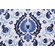 Jaclyn Smith Home-Trend Hallie Printed Drapery Fabric in Navy for Fabricut