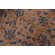 Thibaut Denmark F96033 Printed Cotton Blend Drapery Fabric in Navy and Camel