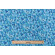 Timeless Treasures Beach Comber - Packed Blue Seaglass Printed Cotton Craft Fabric in Blue