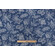 Waverly Follow The Trail Printed Cotton Denim Decorator Fabric in Denim