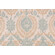 Thibaut Haleema F97935 Printed Linen Blend Drapery Fabric in Aqua & Beige