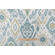Fabricut Vern Yip Trend Ikat Print Drapery Fabric in Aqua