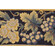 Scalamandre Fleurs & Raisins 8&#39;&#39; Border Tapestry Border Fabric in Blue