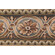 Scalamandre Villaro II 6&#39;&#39; Border Tapestry Border Fabric in Brown & Gray