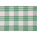 Sample of Grey Watkins Piccolo Plaid Woven Upholstery Fabric in Leaf Green/Ivory 