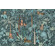 Dear Stella Grasslands - Wild Cats Printed Cotton Craft Fabric in Pine