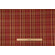 Covington Burgess Plaid Woven Decorator Fabric in Antique Red 137