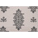 Acorn Filigree Printed Drapery Fabric in Gunmetal