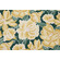 Robert Allen O&#39;Keefe Bloom Printed Cotton Drapery Fabric in Golden Hour