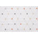 Asterisk Embroidered Drapery Fabric in Multi