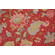P Kaufmann Finley Printed Linen Blend Drapery Fabric in Rouge