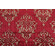 Damask Velvet Upholstery Fabric in Ruby