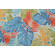 Tommy Bahama Batik Leaves Printed Polyester Outdoor Fabric in Sailor