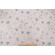 PK Lifestyles Amelie Printed Polyester Drapery Fabric in Cloud