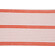 Sample of Bella Dura Porter Stripe Woven Polyolefin Chenille Outdoor Fabric in Coral 
