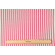 Onyx Age Geneva Stripe Seersucker Drapery Fabric in White/Raspberry