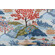 Swavelle/Mill Creek Yuhua-Marvy Printed Cotton Drapery Fabric in Coral