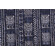 Genevieve Gorder Mali Mud Cloth Printed Linen Blend Drapery Fabric in Indigo